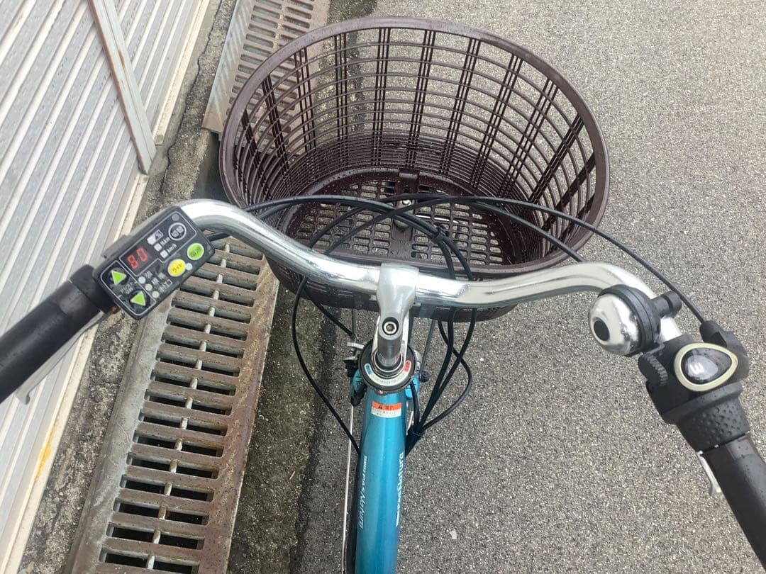 ヤマハ新機種電動アシスト自転車pas natura26インチブルーアルミボディー