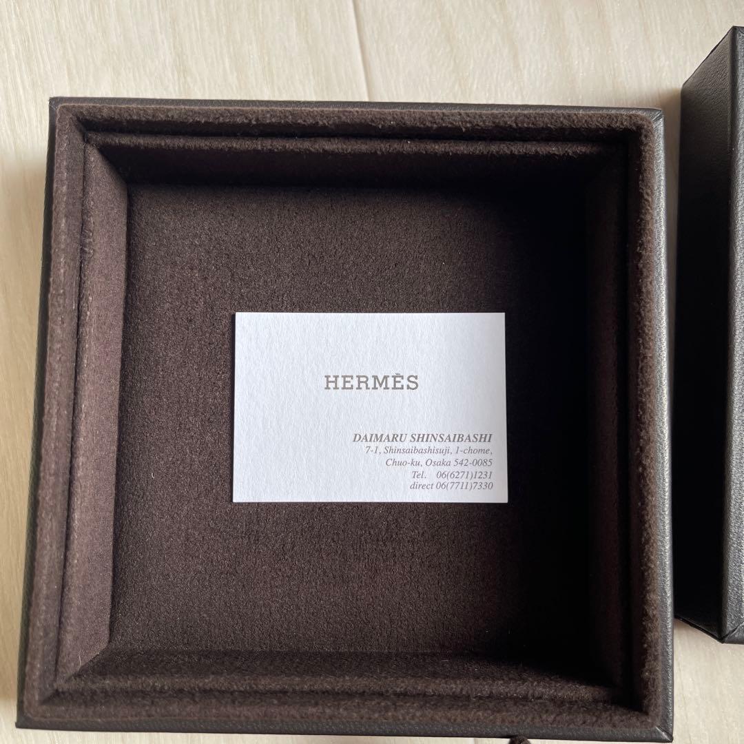 HERMES ギフトボックス ブラウン 空箱