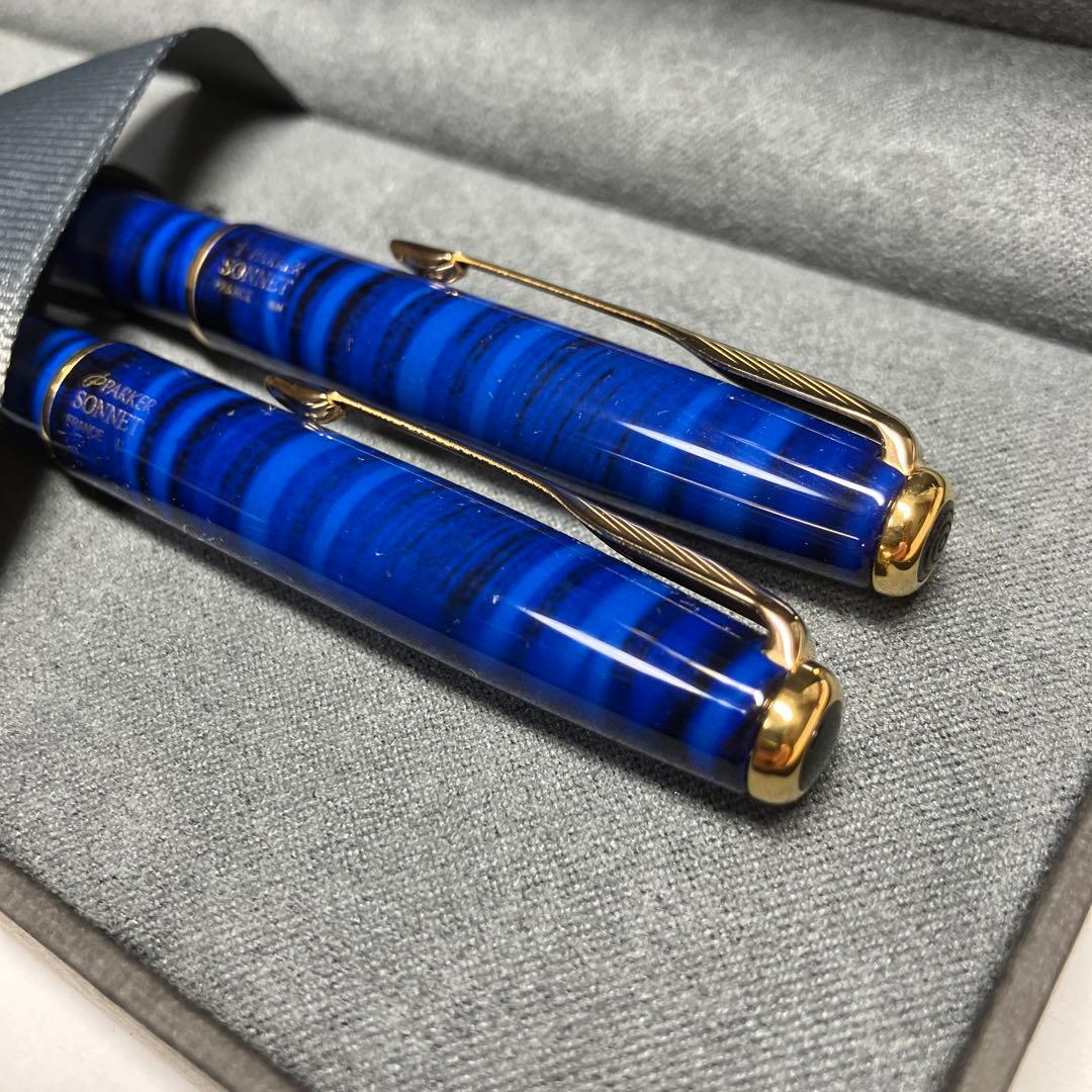 Parker Sonnet ソネット　ボールペン　シャープペンシル　ストライプ