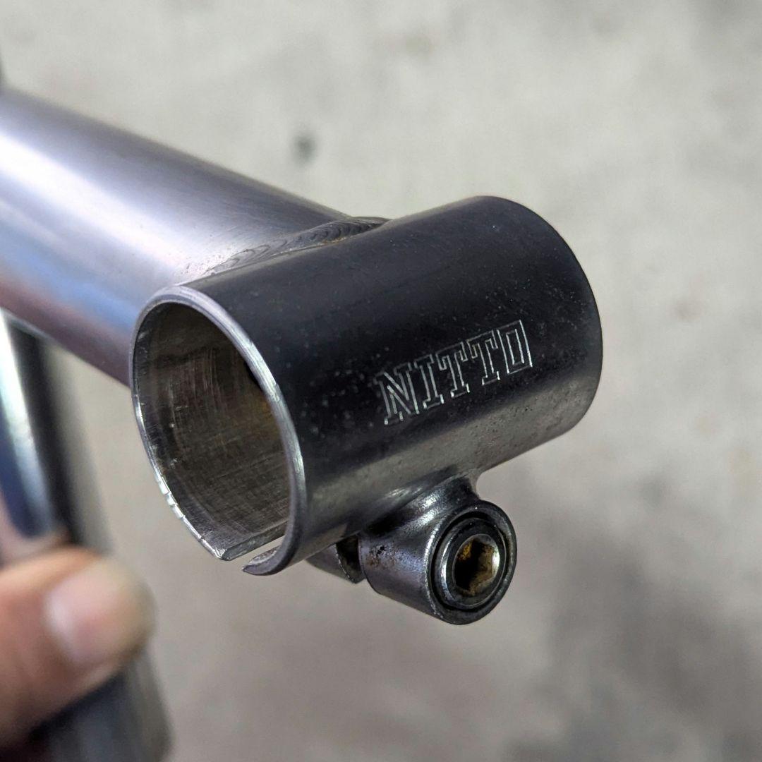 オールド 日東 nitto 1” スレッドステム 25.4 100mm クロモリ