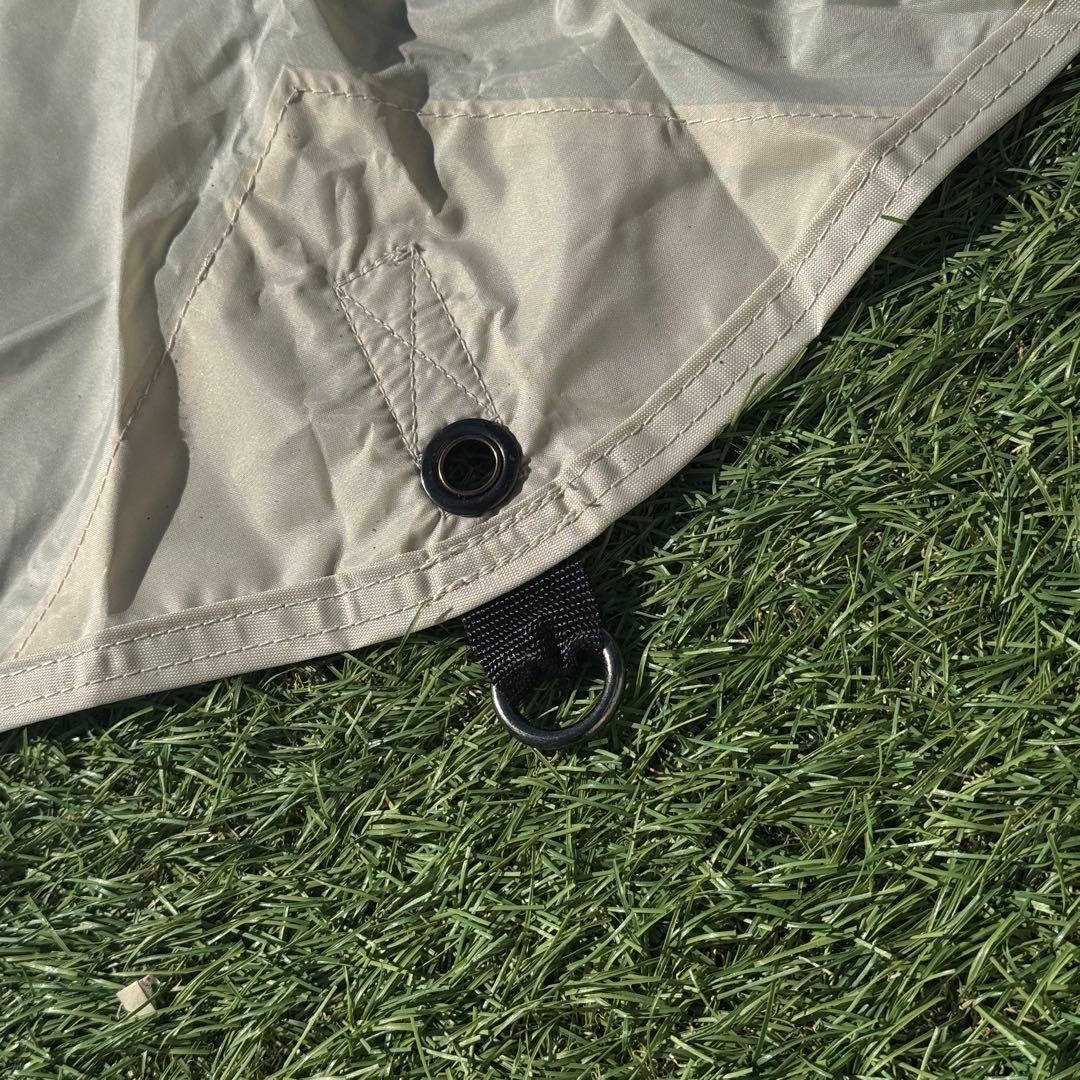 未使用 スノーピーク ライトタープペンタ アイボリー ポール付