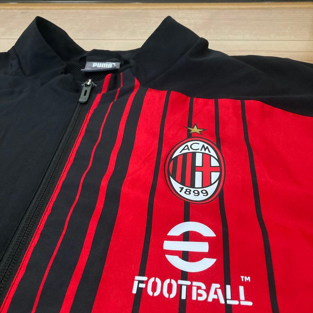 PUMA プーマ AC ミラン セットアップ M ブラック ジャケット パンツ