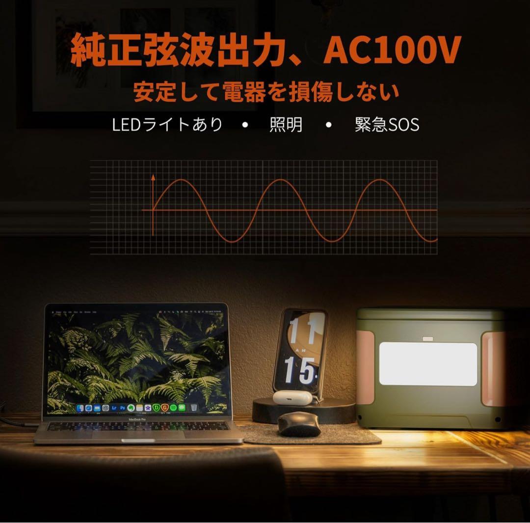 EEIVOL EV2000 ポータブル電源 1200W 1531Wh