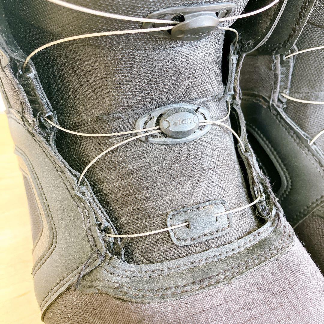 SLQ スノーボードブーツ BOA ダイヤル式 27.0 27.5 メンズ 黒