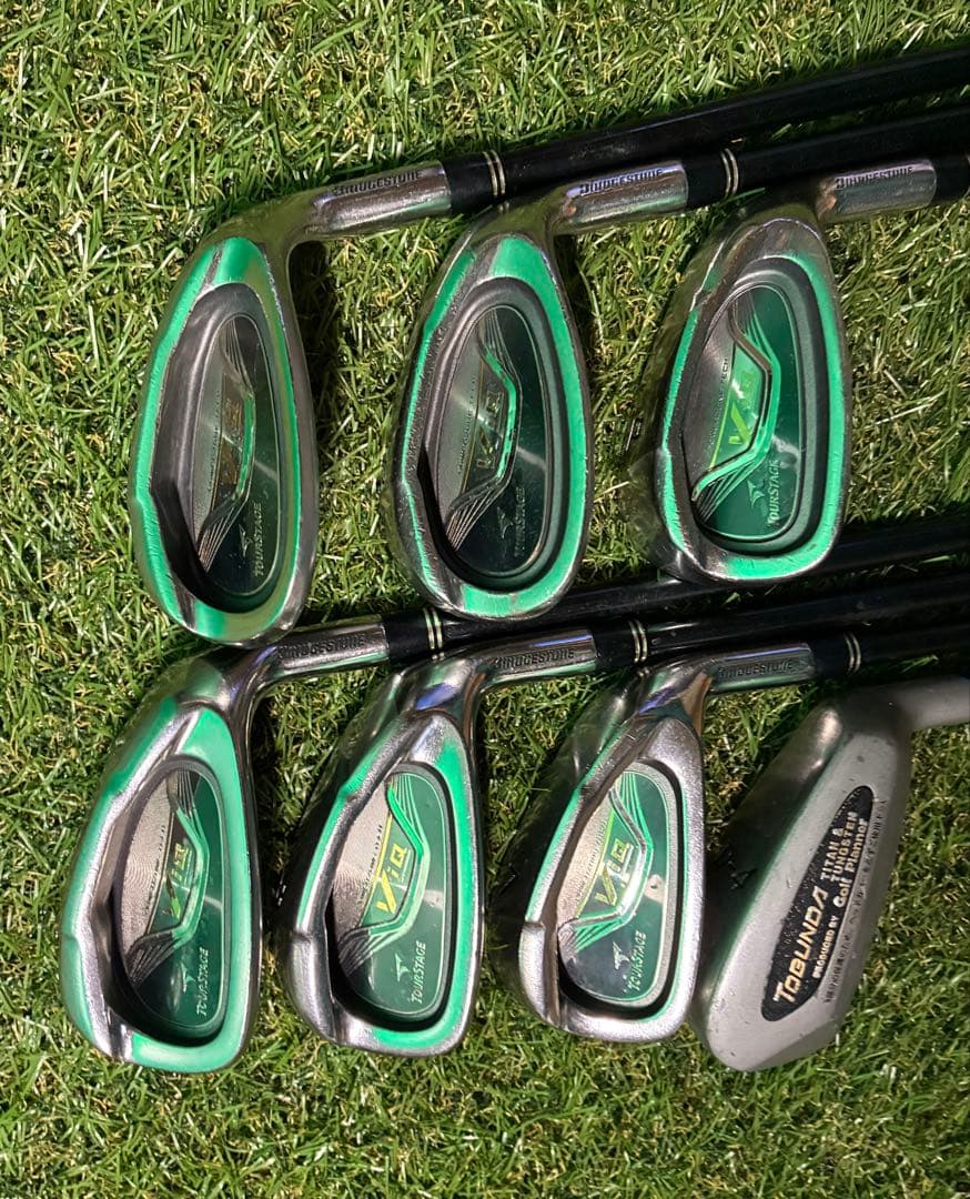 メンズクラブ12本セット TOURSTAGEキャディバッグ付き