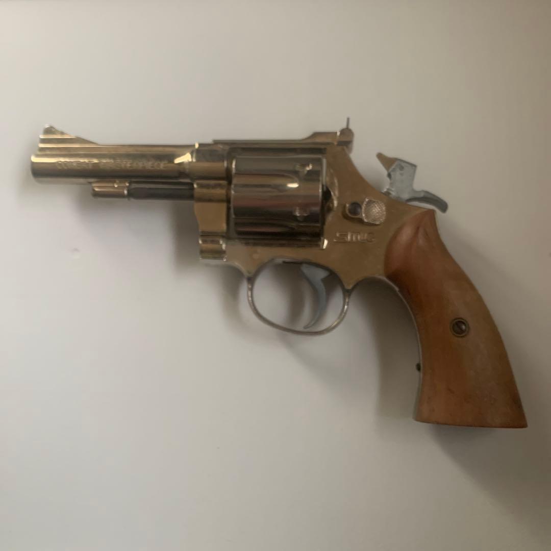 モデルガン　マルシン製SMITH&WESSONリボルバー (金属製)SMG適合品