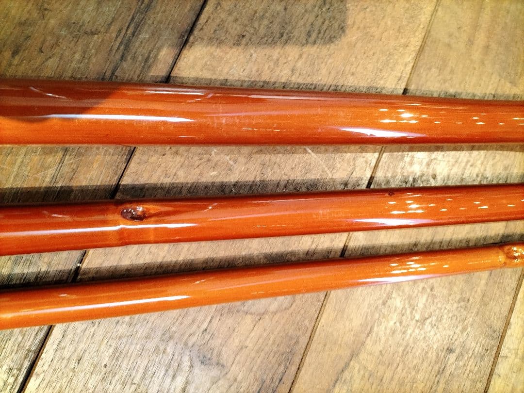 渡辺安作 郡上竿　鮎友竿 アユ竿 和竿 竹竿 4本継 7.1m