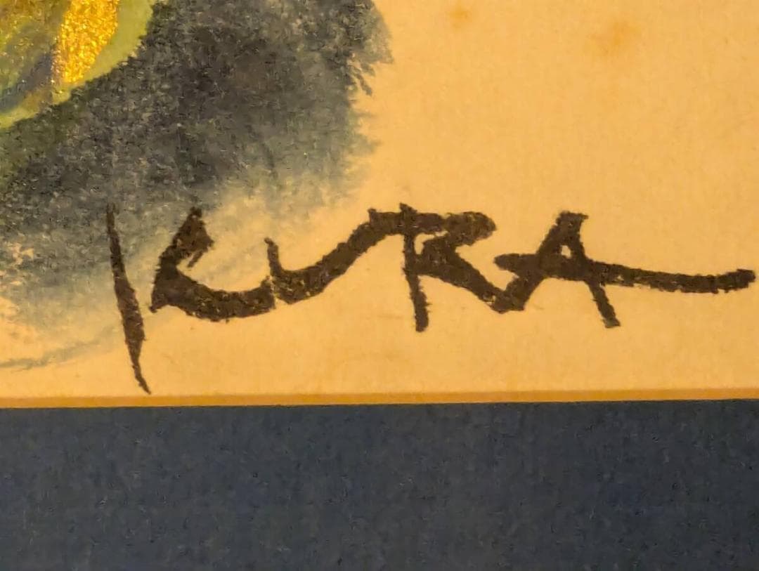 【真作】絵画　日本画6号　美人画　優美な女性表現　インテリアアート　Y145