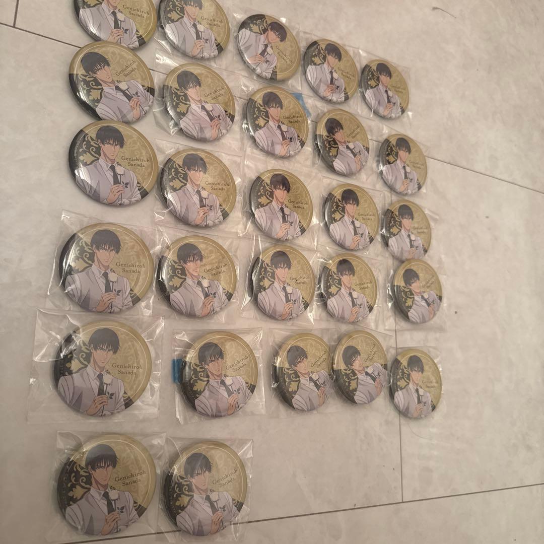 真田弦一郎 缶バッジ 27個