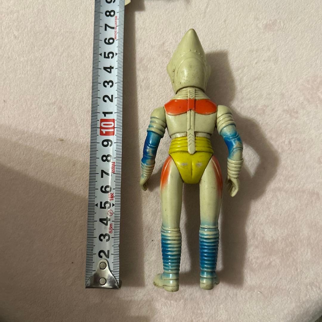 だ*ん様 当時物 ブルマァク ジェットジャガー ソフビ 約16㎝ / ゴジラVS