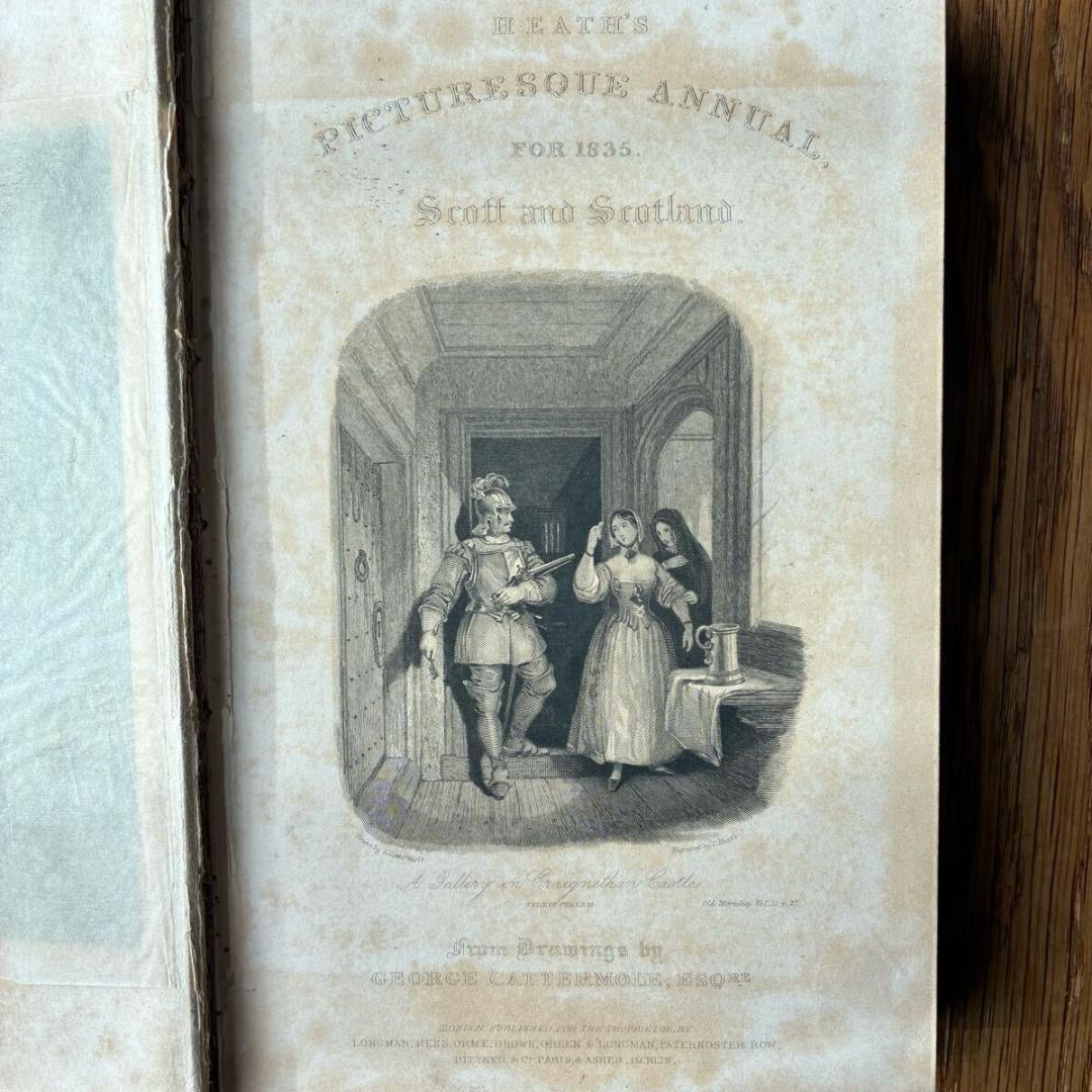 1835年 銅版画21点完品 Scott and Scotland アンティーク