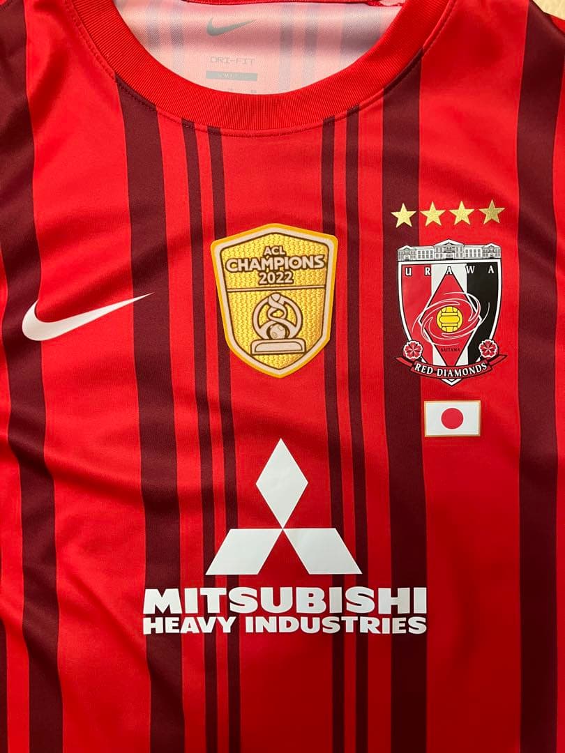 【わ⭐︎さん専用】【美品】浦和レッズ　ショルツ　ACL2023ユニフォーム　XL