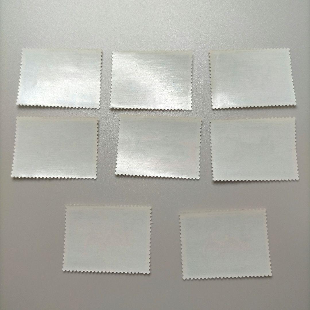 2118 外国切手 イエメン アラブ共和国 動物シリーズ 8種 未使用