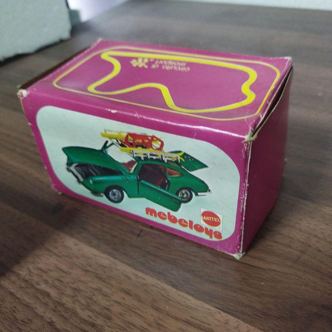 ヴィンテージ　mebetoys mattel製　ポルシェ912　ミニカー