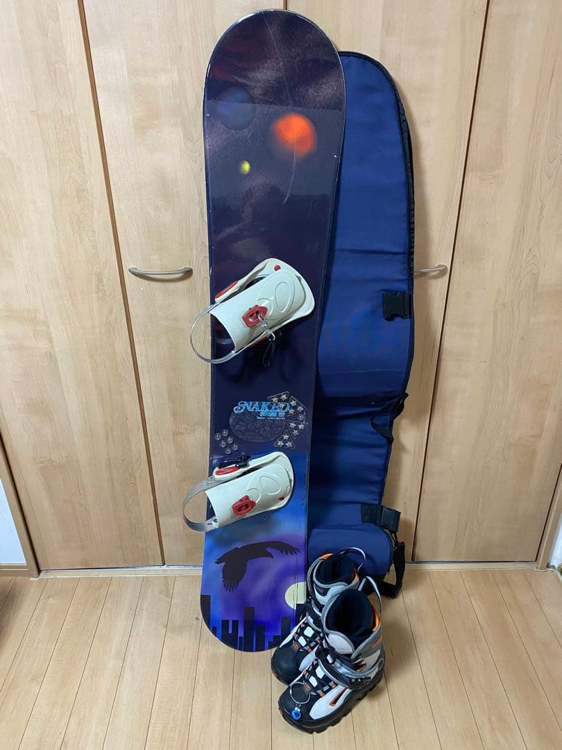 BOARD Nakedモデル 紫青 付属品付き