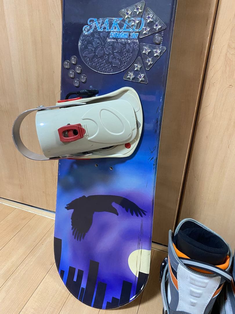 BOARD Nakedモデル 紫青 付属品付き