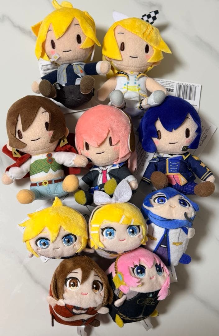 プロセカ モアプラスふわふわぬいぐるみ ぽてコロマスコット