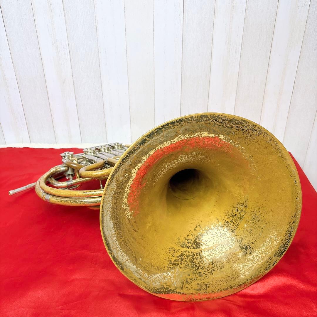 （訳あり）YAMAHA ヤマハ YHR-764 フルダブルホルン マウスピース付