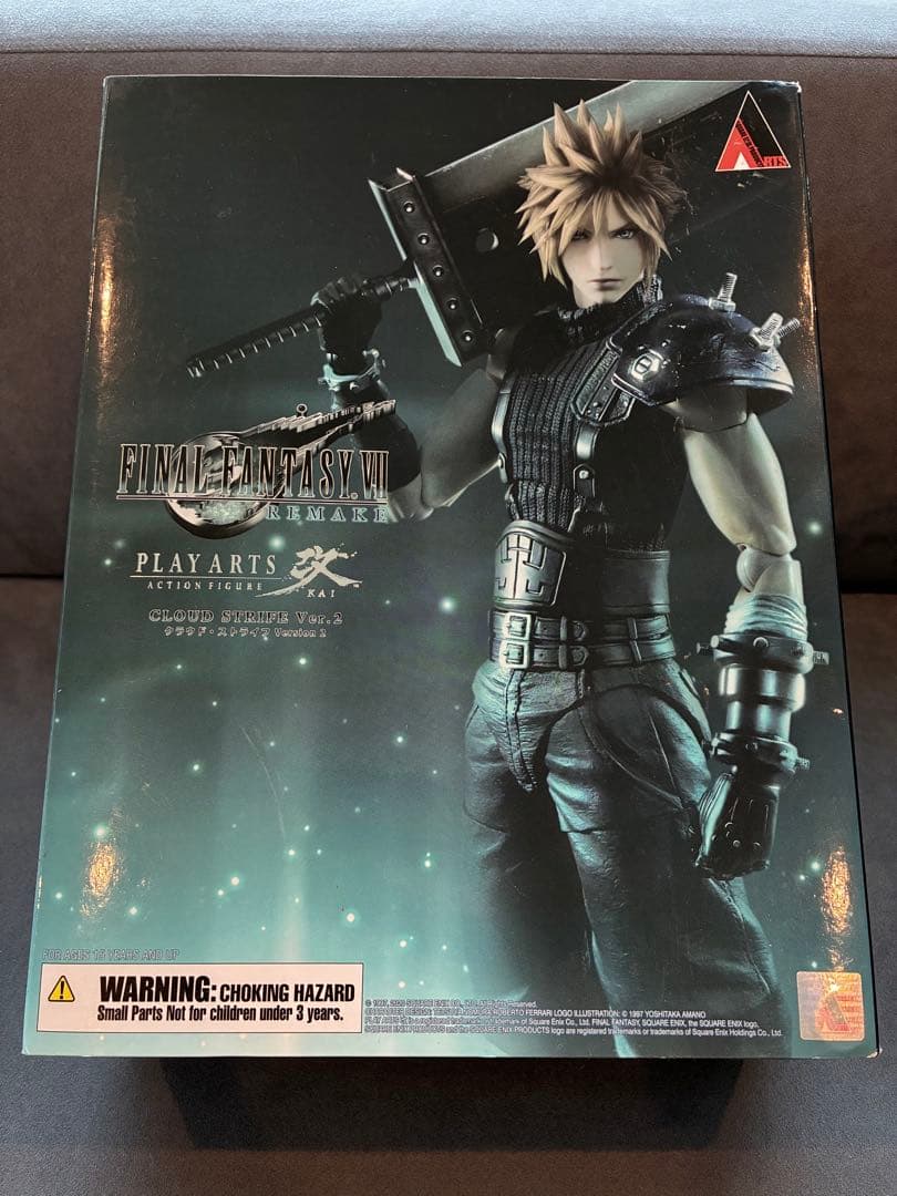 ファイナルファンタジー7 FF7 クラウド プレイアーツ改