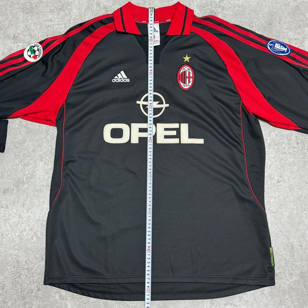 【希少】ACミラン 00/01 #18 レオナルド 長袖 ユニフォーム