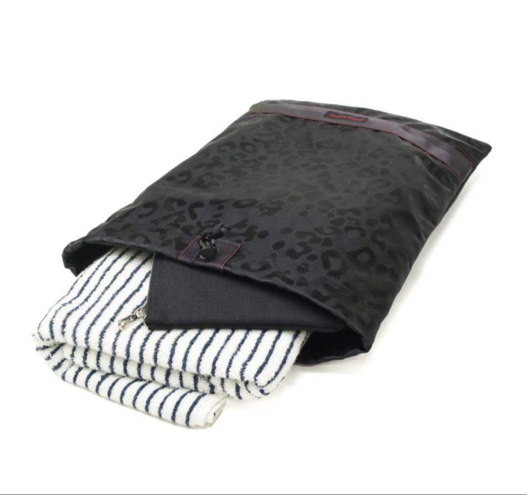 ブリーフィング　レオパード ヒョウ柄 シューズカバー　ポーチ　巾着