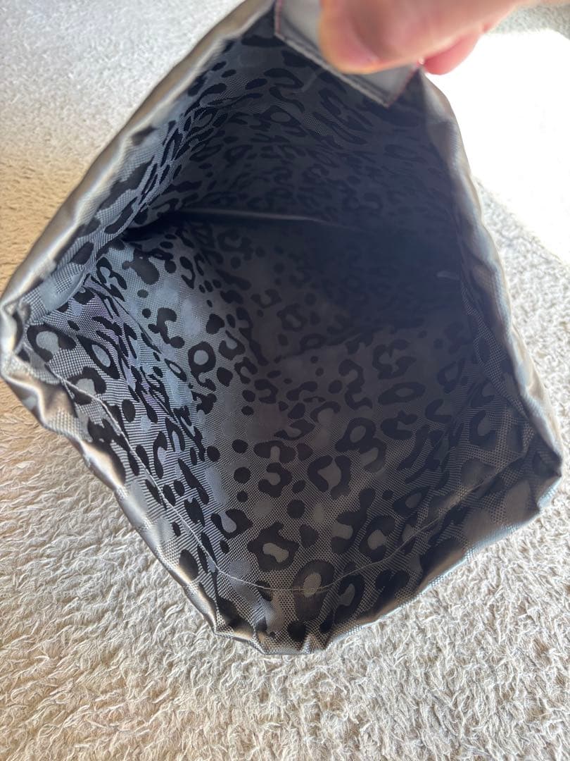ブリーフィング　レオパード ヒョウ柄 シューズカバー　ポーチ　巾着