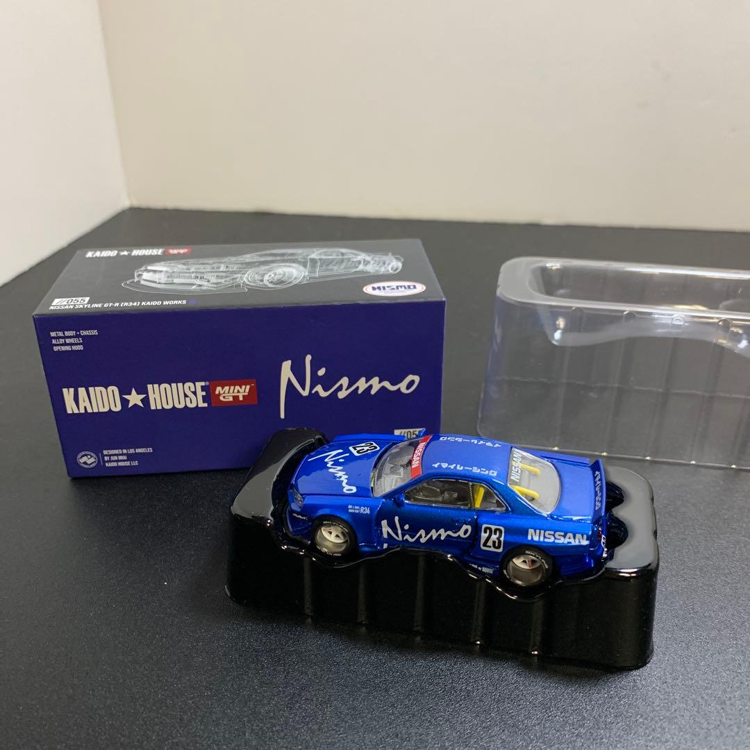 MINI GT x 街道はうす 日産 スカイライン GT-R R34 イマイ