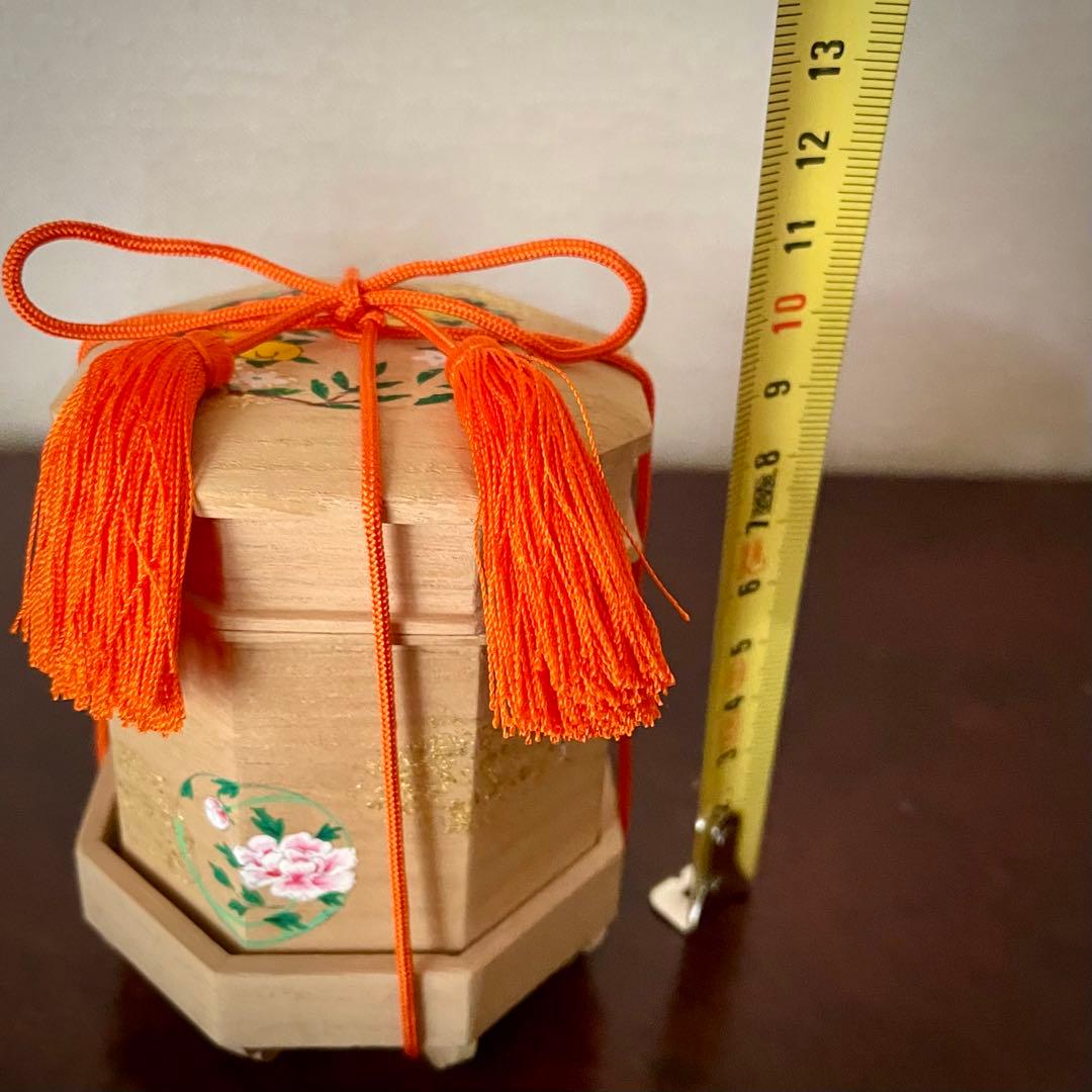 丸屋 大木平蔵 錦花鳥桐貝桶 雛道具 有職画家 林美木子 画 貝合わせ 希少