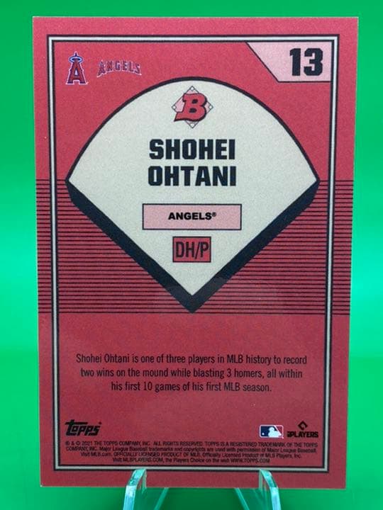 大谷翔平2021 Topps X 1989 Bowman by Keith
