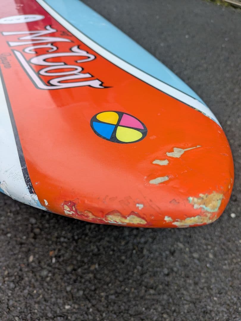 【値下 引取限定】McCoy ナゲット 7.0 サーフボード 希少なタフライト