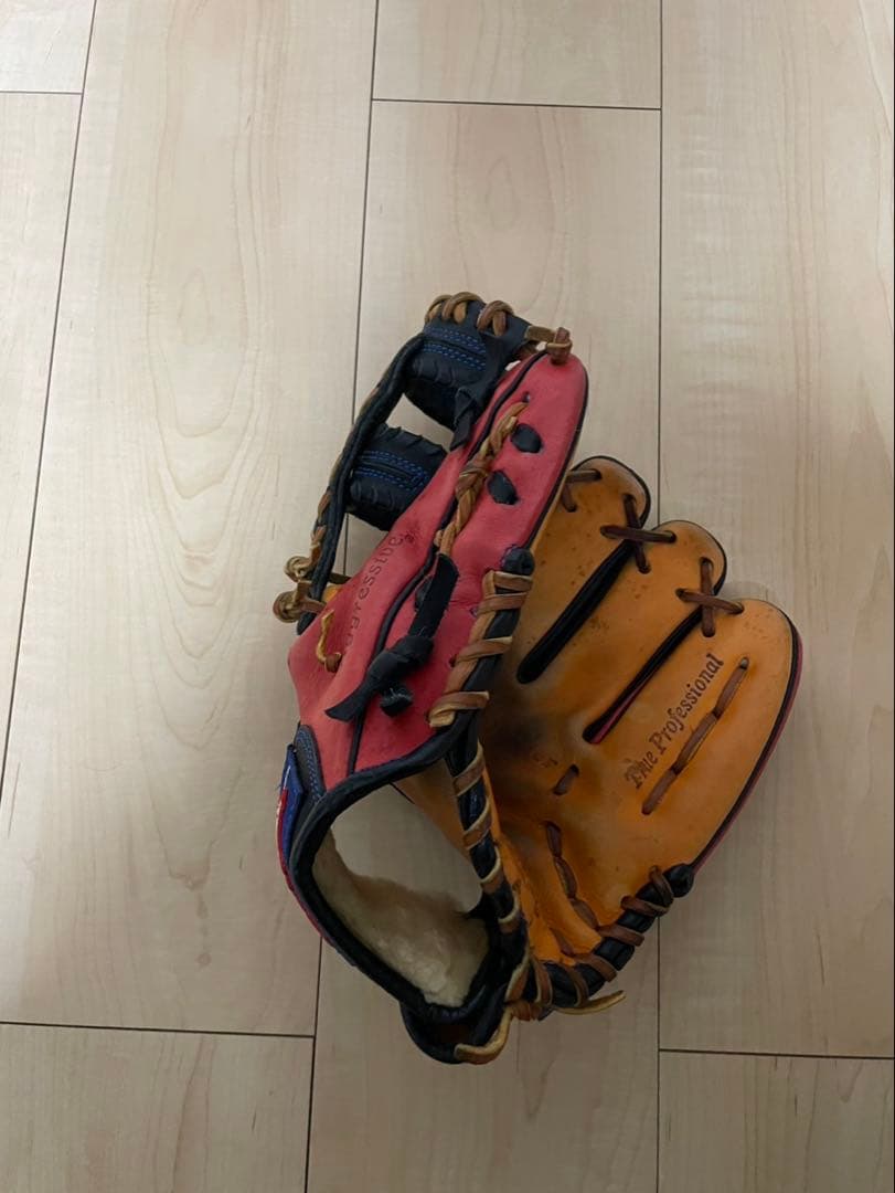 Slugger 軟式グローブ 赤黒