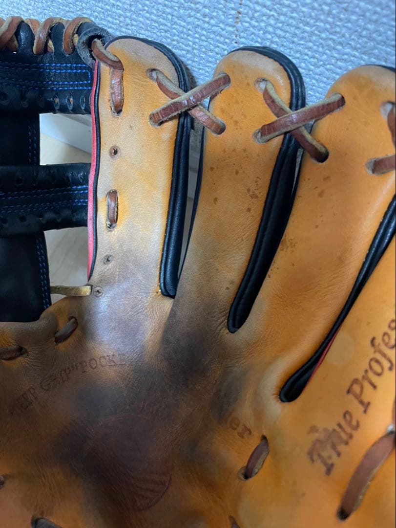 Slugger 軟式グローブ 赤黒