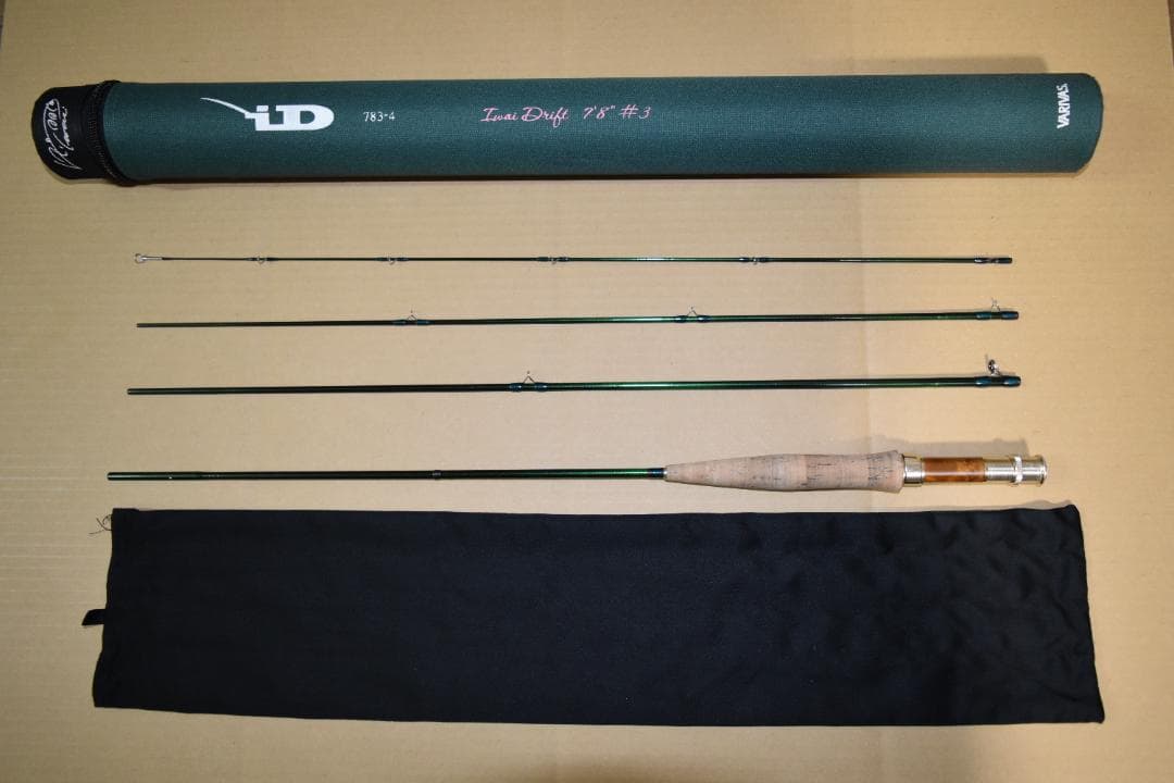 フライロッド　バリバス☆iD-783-4(イワイドリフト) 　3番　４PC