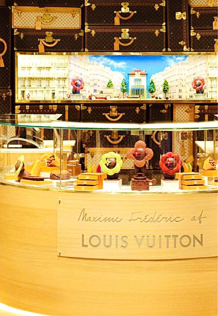 菓子 LOUIS VUITTON \"DAMIER\" TABLET CHOCOLATE