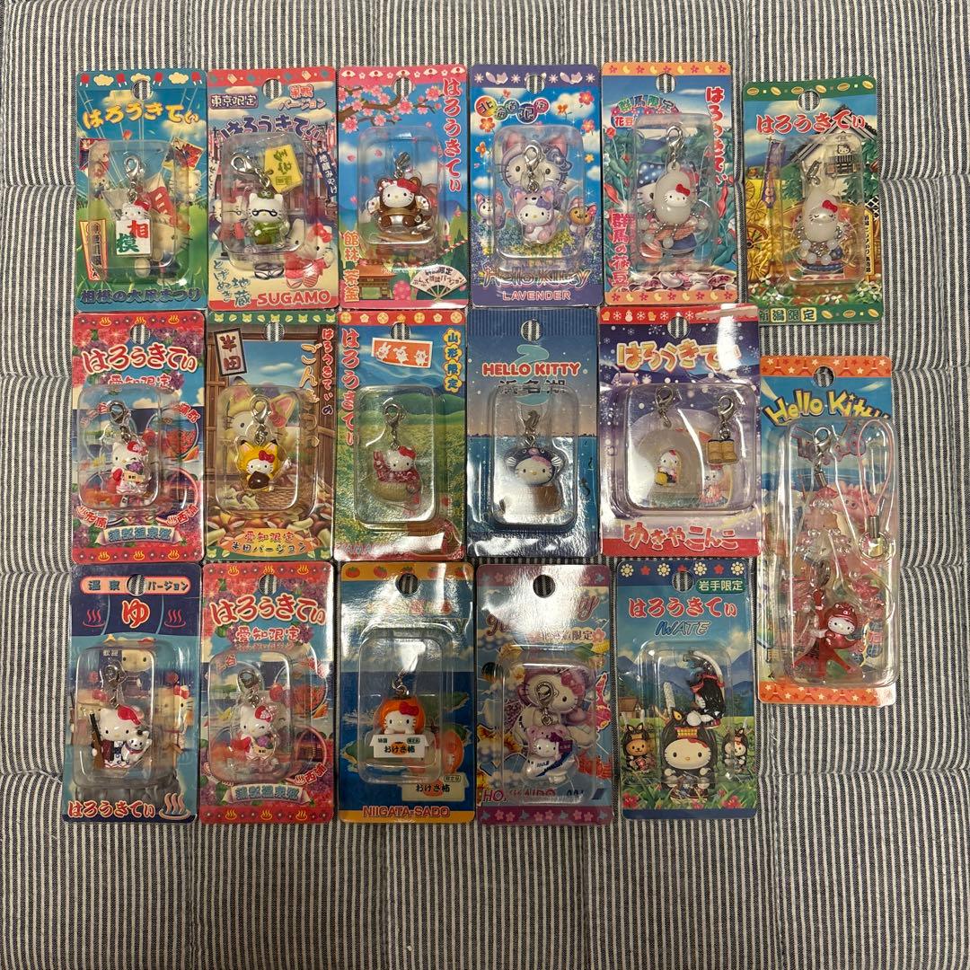 ご当地キティ　ファスナーマスコット　セット