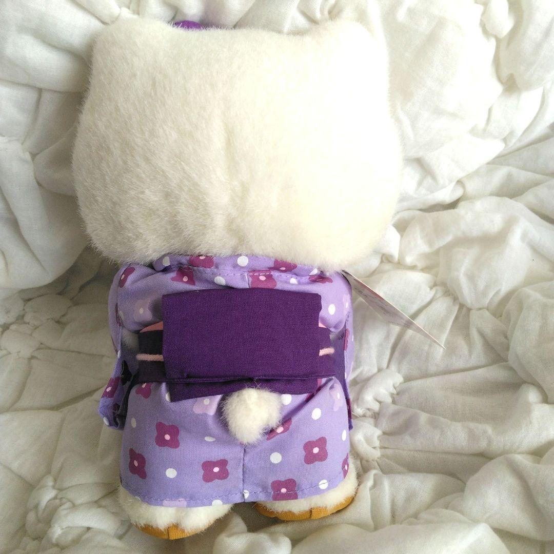 ご当地キティ　鎌倉　ハローキティ　ぬいぐるみ　キティ　サンリオ　あじさい　浴衣