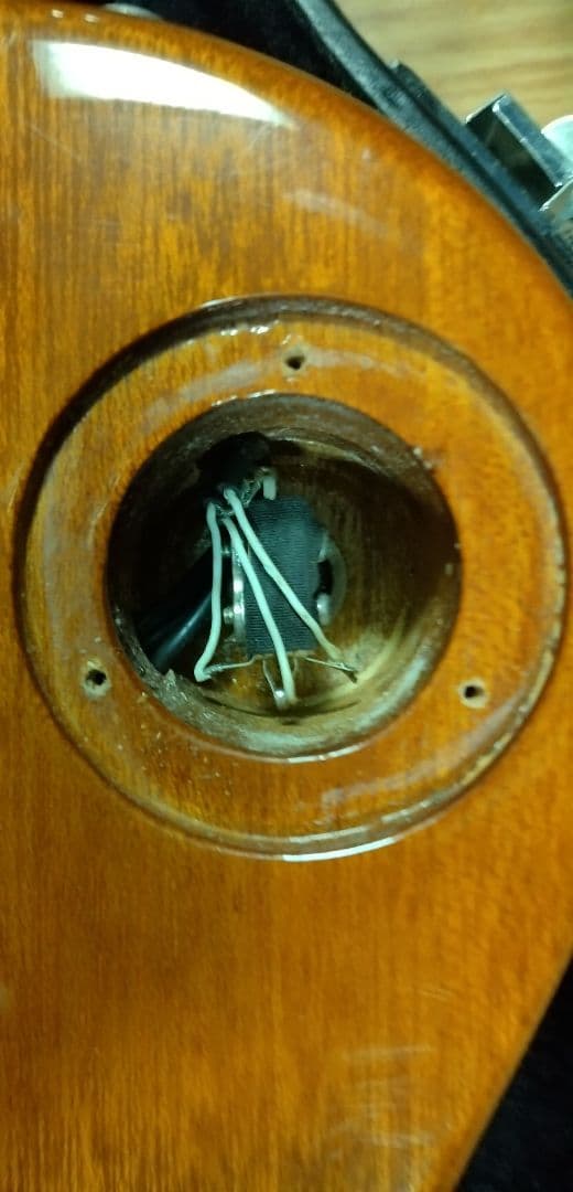 Burny レスポールタイプ ネック折れ