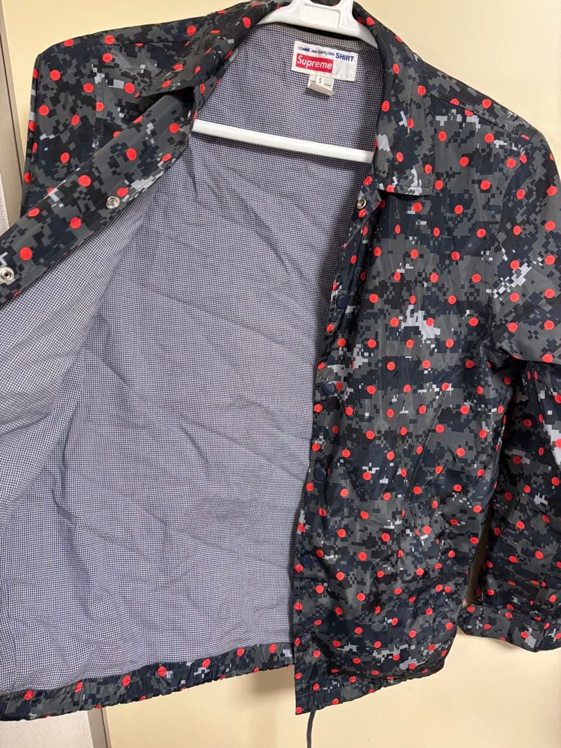 コムデギャルソン × シュプリーム 2013SS コーチジャケット Sサイズ