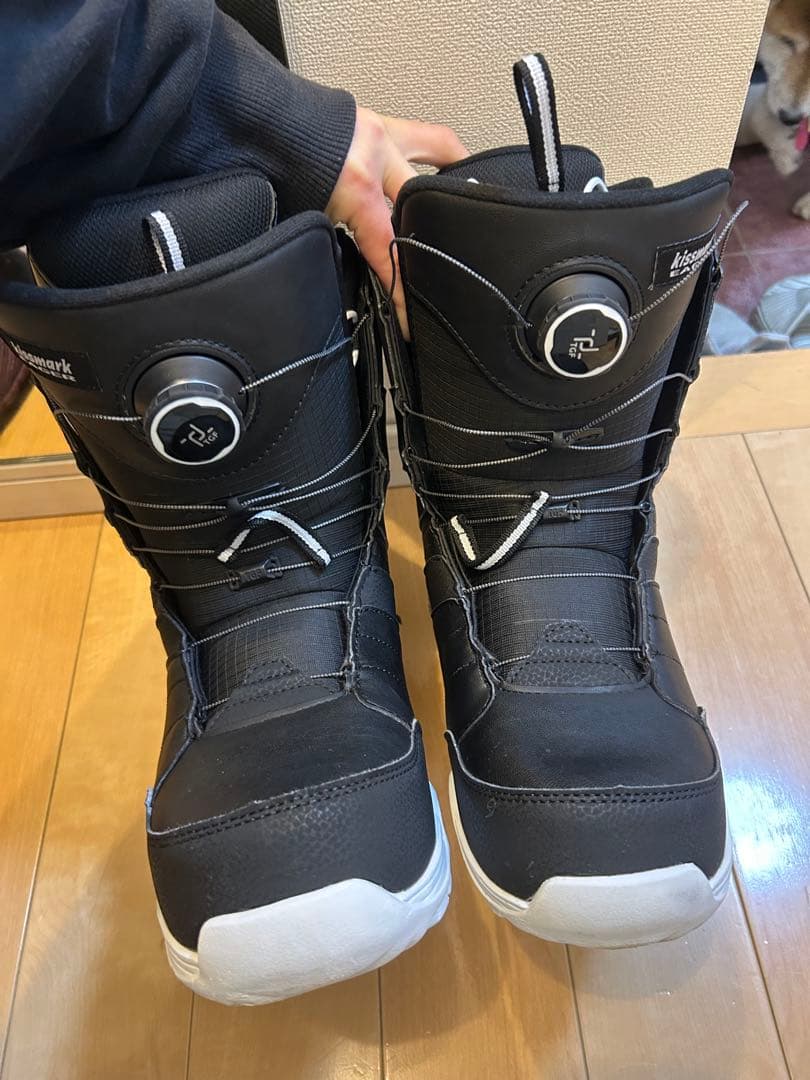 ケース付き‼️kissmark KM イーガー 25cmレディース スノボブーツ