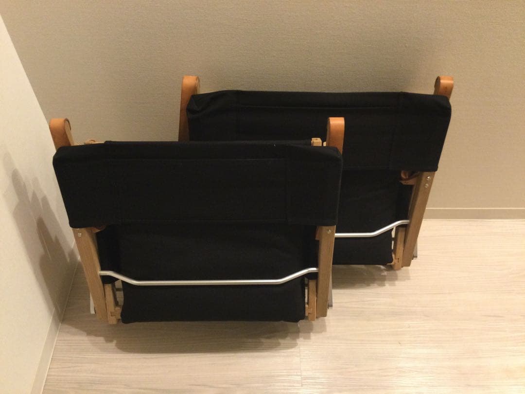 Yool for Wanderout / YOchair Black 2脚セット