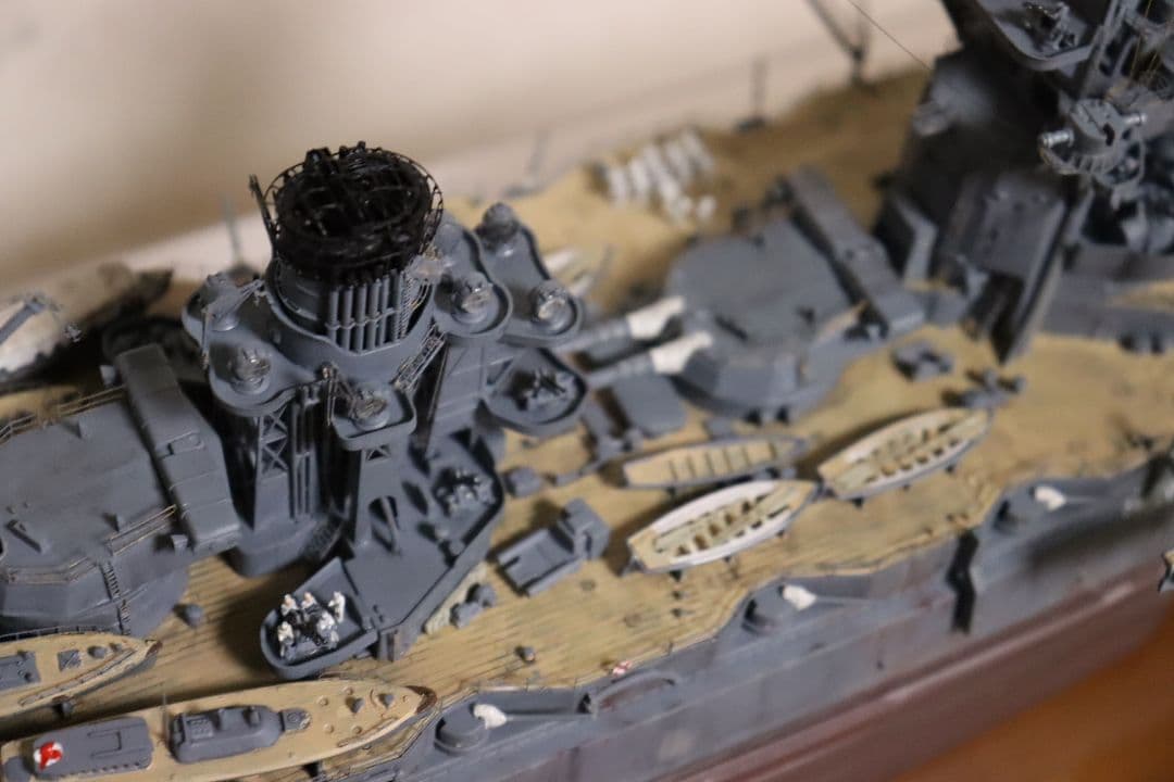 【艦船模型】1/350 戦艦 『 山城 』 完成品 【ジオラマ風】