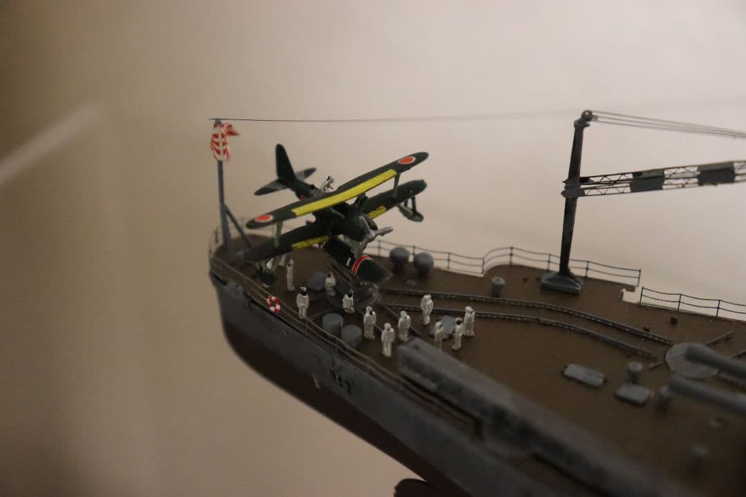 【艦船模型】1/350 戦艦 『 山城 』 完成品 【ジオラマ風】