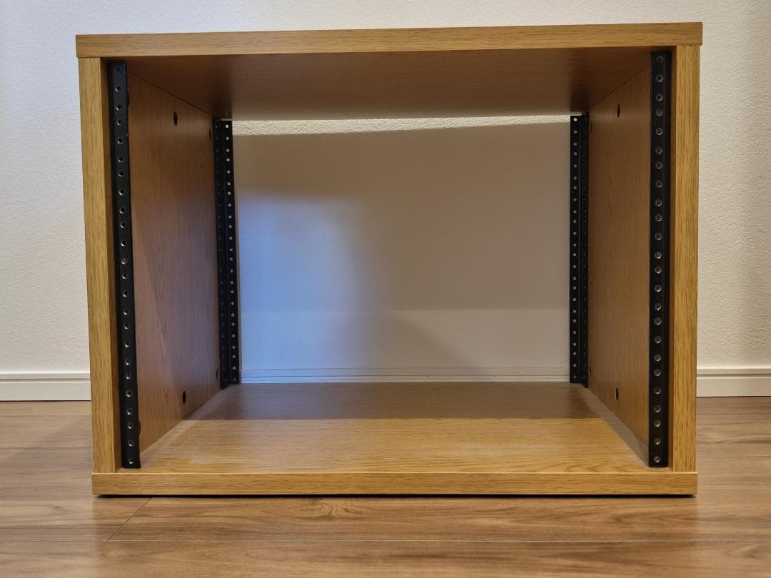 機材ラック 8U ラックマウント ネジ 追加ラックレール付