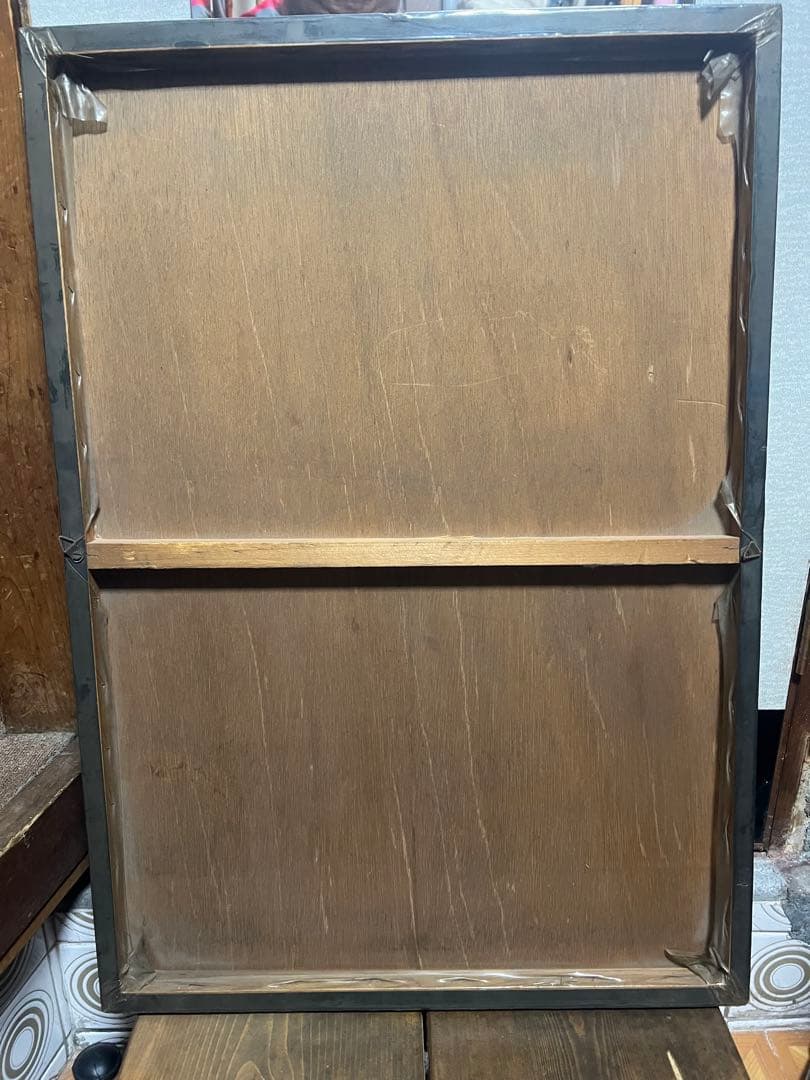 幻の名品歌謡界の幕開け新御三家若き日の郷ひろみ大型木製写真パネルピニールカバー付