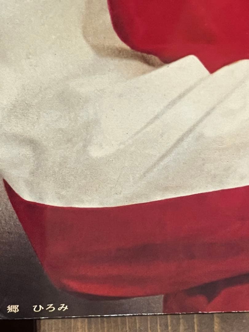 幻の名品歌謡界の幕開け新御三家若き日の郷ひろみ大型木製写真パネルピニールカバー付