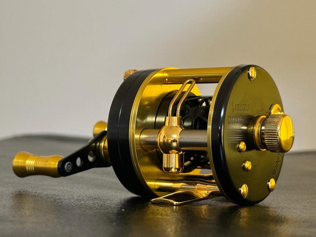 カスタムパーツ付き　五十鈴工業　DD310SSS 　美品　ブラックゴールド