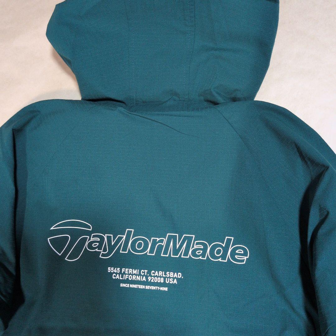 テーラーメイド:レディース:Lサイズ:フルジップ フーディー:グリーン/ネイビー