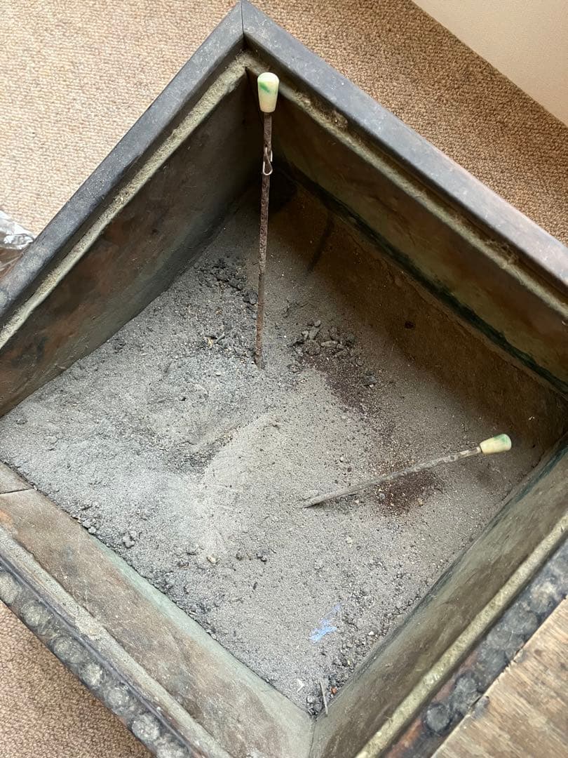 最終セール！古道具・木製火鉢・引き出し付き