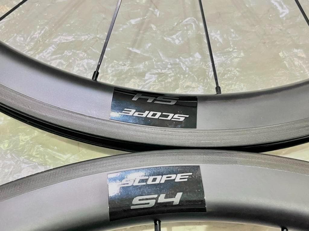 Scope Cycling S4 Rimカーボンホイールセット