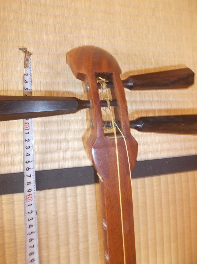 日本伝統　和楽器　三味線 3弦 木製 練習用　楽器　趣味　匿名配送